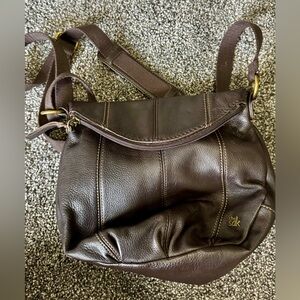The Sak Deena Brown Leather Crossbody Bag